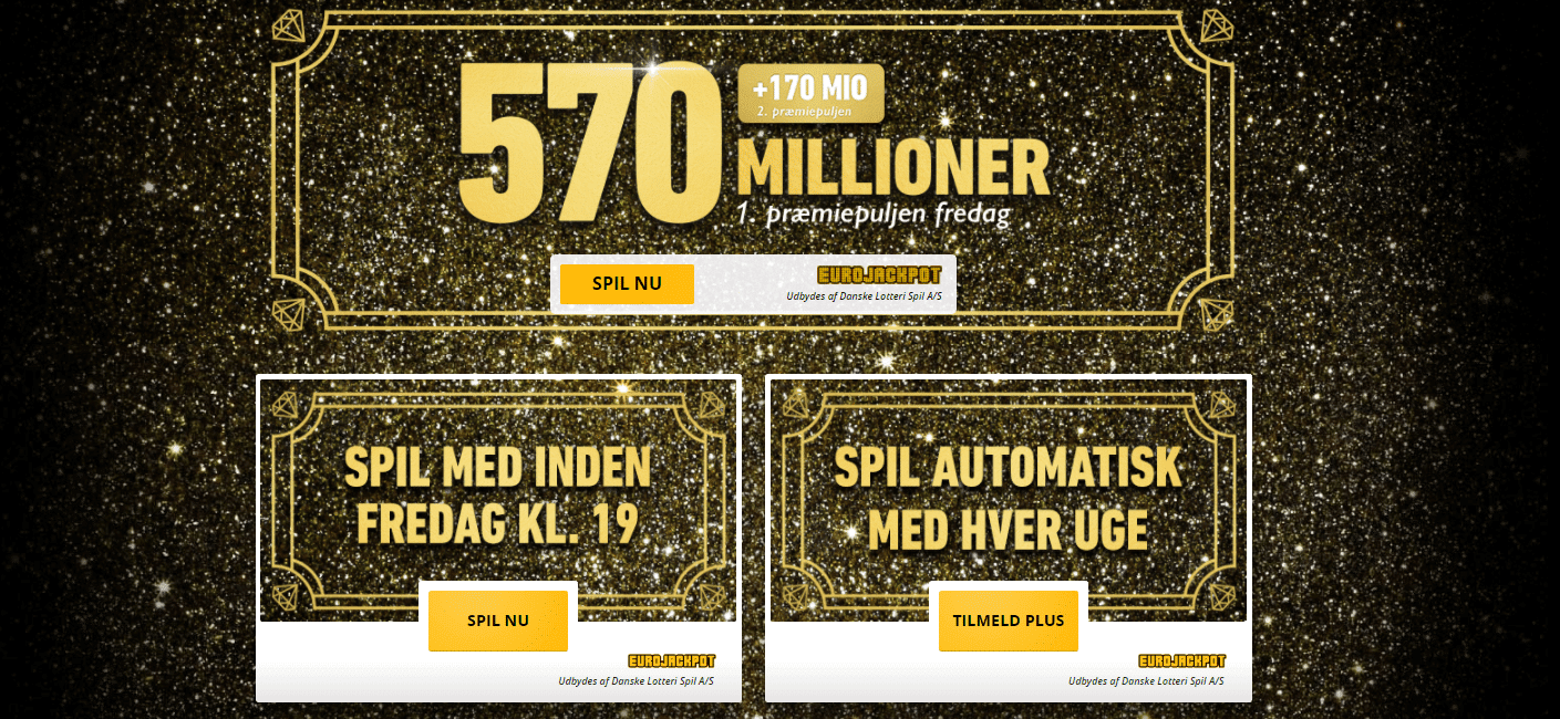 Eurojackpot - Mega Jackpot 570 millioner